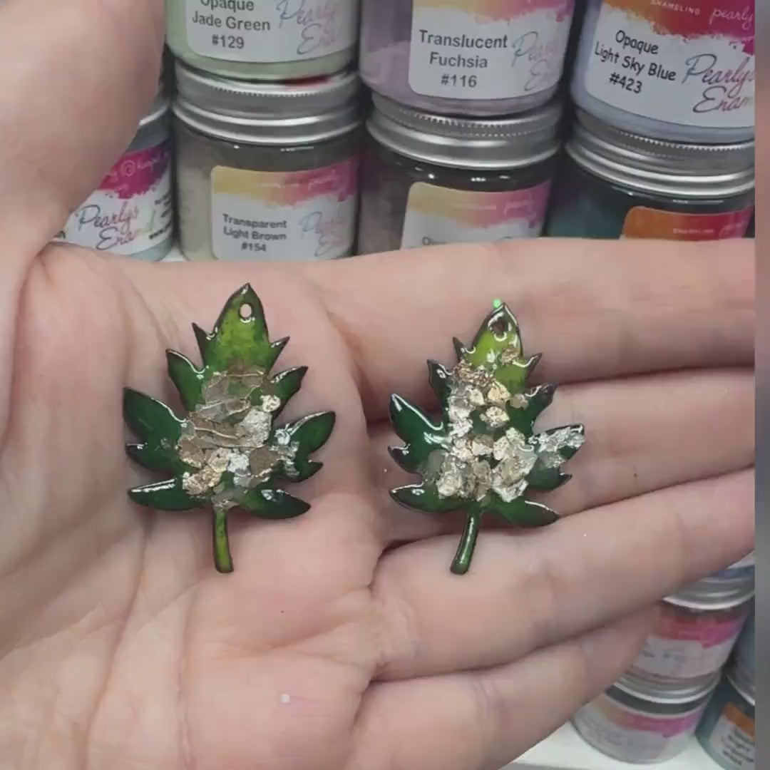 Gold and Silver Metallic Confetti for Enamel, Glass Beads, and Jewelry Making – Sparkling Gold Flakes for Kiln and Torch Firing