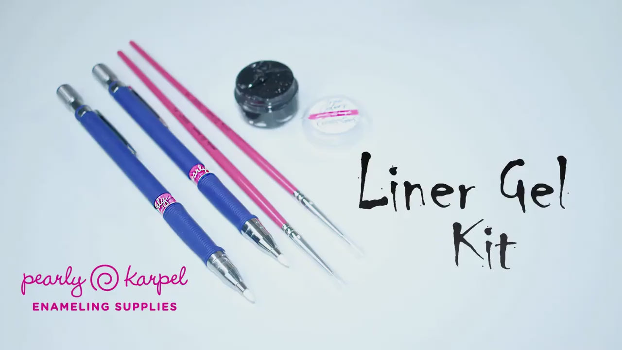Kits, The White Liner Gel Kit - lead free - great for adding detailds and contour