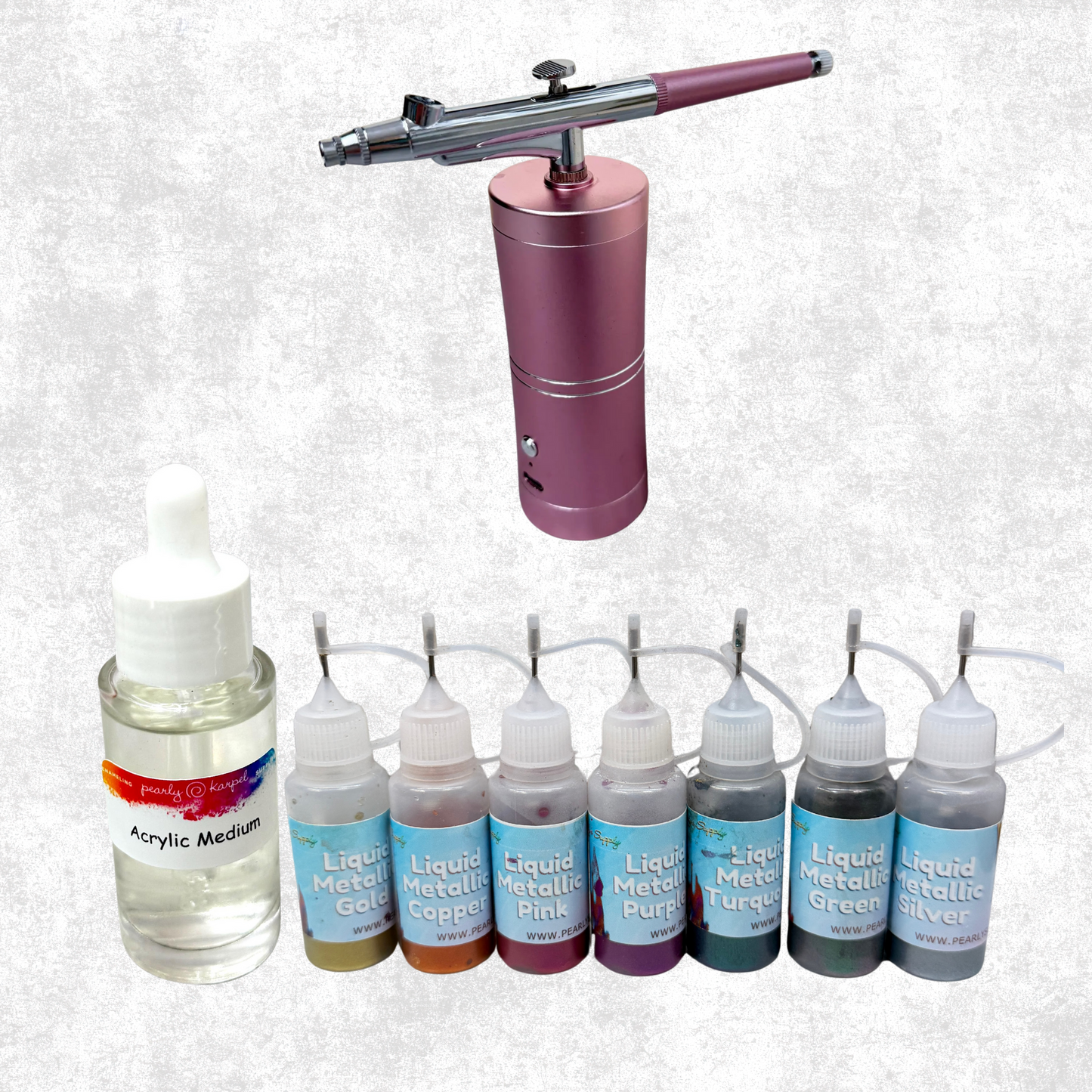 Metallic Liquid Paints – With Needle Tips