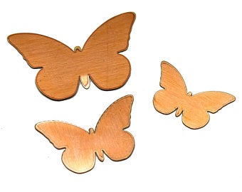 Butterfly copper blanks