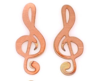 music note copper blanks