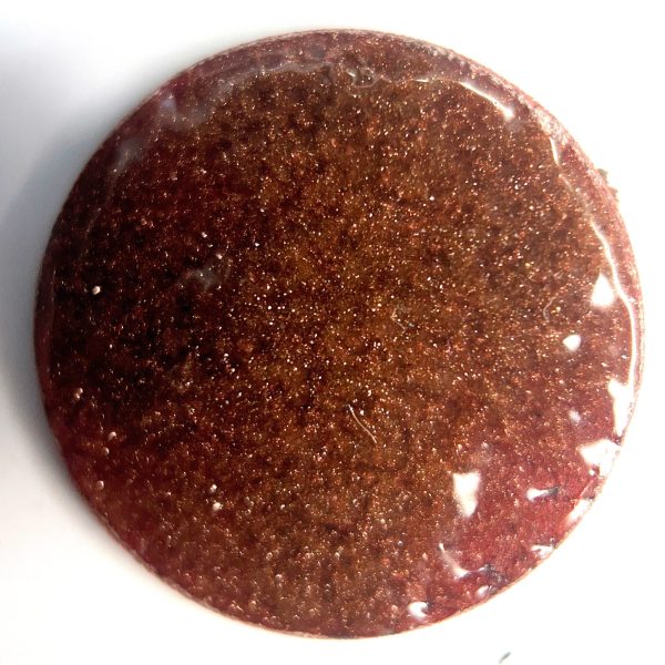 New!!! Pearly's Enamel Powder No. 334 Opaque Sparkle Brown 3oz. (85gr.) Great for torch/kiln/Cloisonné and Wet Packing Enameling