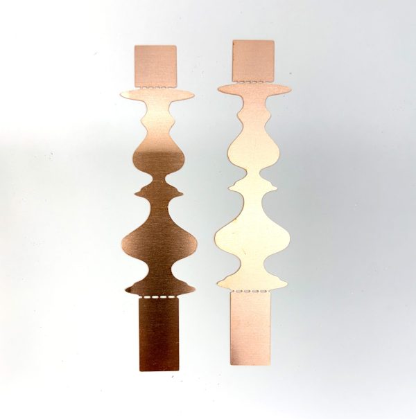 Copper Blanks - 965# Candlestick copper blank - 24 Gauge, Solid - Image 2